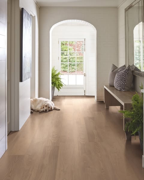 Pet friendly laminate flooring installation in Duncan, BC